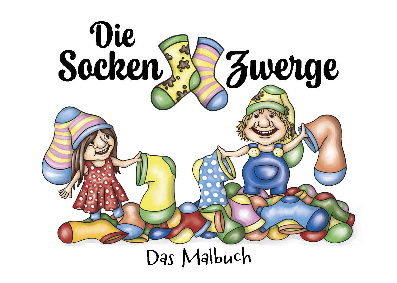 Malbuch - Die Sockenzwerge