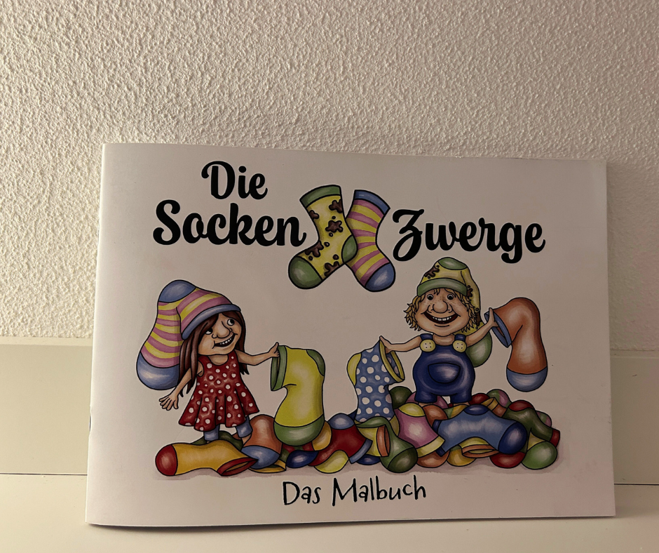 Malbuch - Die Sockenzwerge